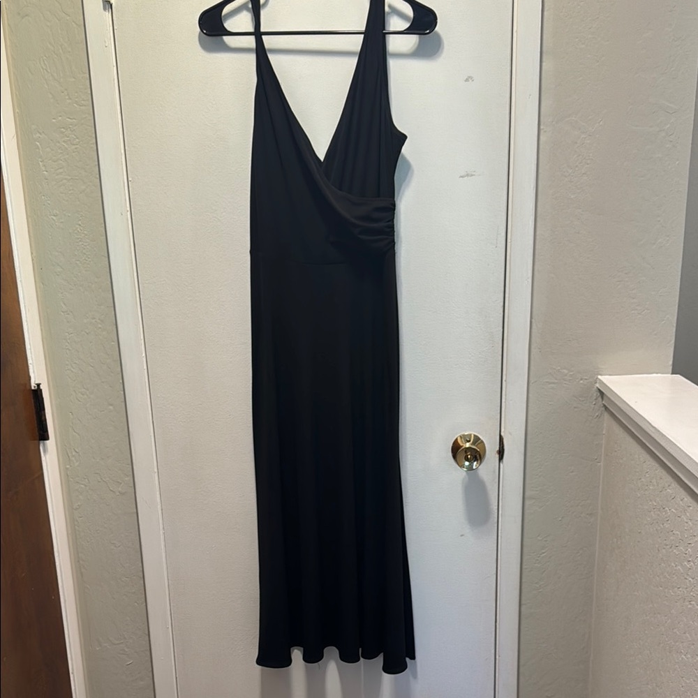 Vintage Maggie London Elegant Black Dress